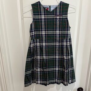 Tommy Hilfiger Blue and White Pleated Sundress